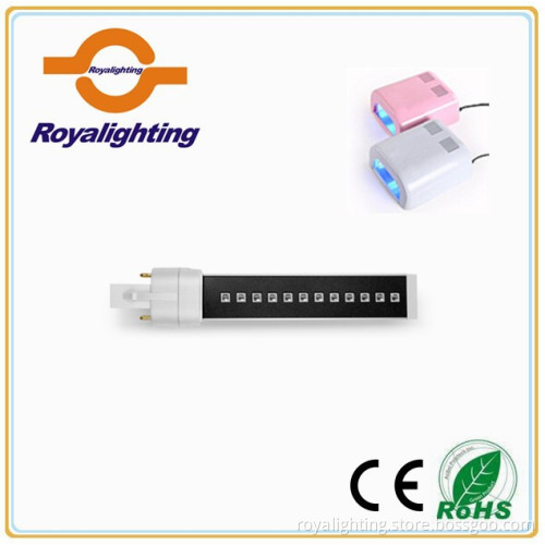 High efficiency UV lamp 9W 365nm LED bulb for nail art curing dryer machine